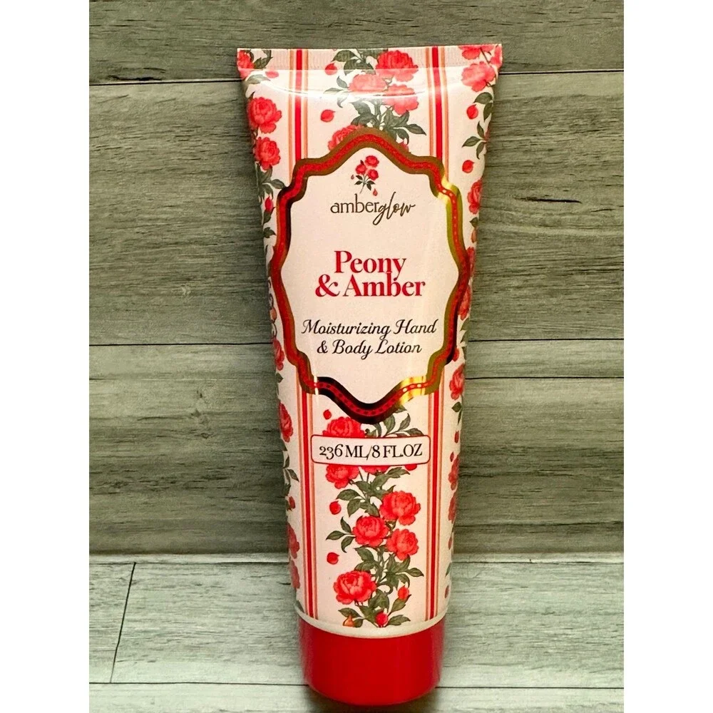 Amberglow Peony & AAmberglow Peony & Amber Moisturizing Hand & Body Lotion 236ml
